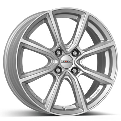 4x108 18x7 ET47.5 DEZENT TN silver