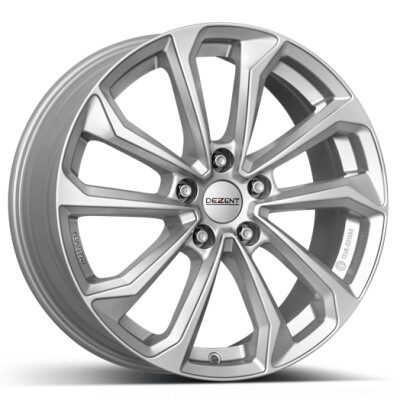 5x114.3 19x7.5 ET49.5 DEZENT KS silver