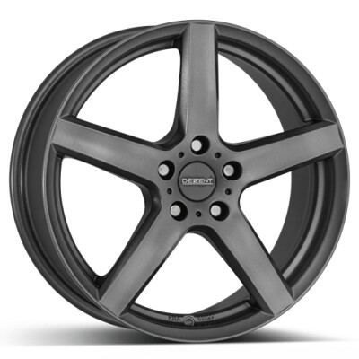 5x114.3 17x6.5 ET40 DEZENT TY Matt grafit