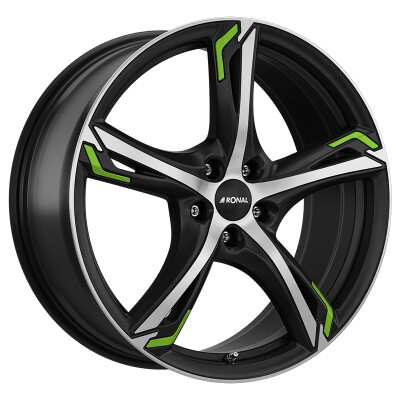 5x114.3 19x8 ET50 R62 MBDC-Green 82