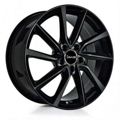 8,0x18 AC-518 5x112 35 Black 66.6 könnyűfém keréktárcsa - Avus alufelni