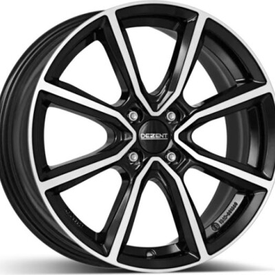 4x100 17x6.5 ET47 DEZENT TN dark