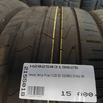 HANKOOK Ventus Prime 3 K125 215/50R18