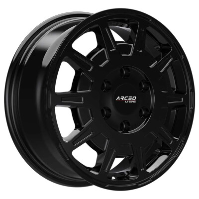 6,5x16 LT1 5x160 60 Black 65.1 könnyűfém kerékt.
