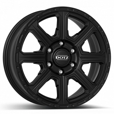 6x139.7 16x7 ET30 Dotz Kalahari black