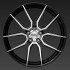 5x112 19x9.5 ET44 Dotz Misano dark gunmetal / polír