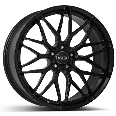 5x112 19x9.5 ET25 Dotz Suzuka black fekete