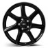 5x100 16x6.5 ET38 DEZENT TW dark fekete / polír perem