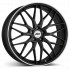 5x108 19x8 ET45 AEZ Crest dark Gunmetal/Polír peremmel