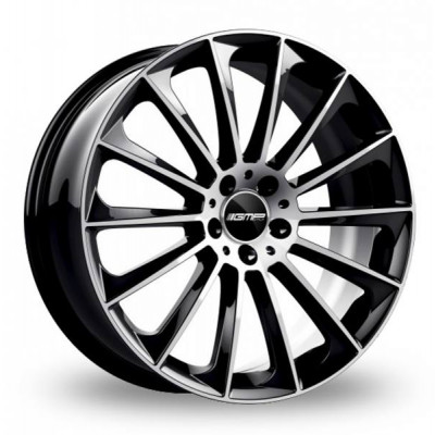 8,0x18 Stellar 5x112 35 Black D. 66.6 könnyűfém keréktárcsa - GMP alufelni