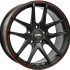 4x100 17x7.5 ET40 INTER ACTION RED HOT