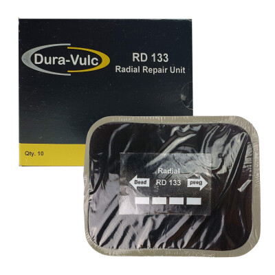 Dura-Vulc Gumijavító Radiál Tapasz RD133 125x100 (10db)
